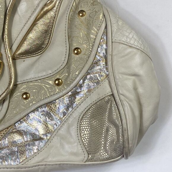 VINTAGE BAGS BY PINKY GENUINE LEATHER MADE IN USA WOMEN BAG - Picture 5 of 16